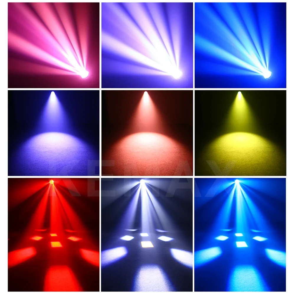 2PCS 7X40W Bee Eye Zoom Moving Head Beam+Wash Disco Lights 350W Nightclub Spotlight DMX512 Stage Mobile Head For Wedding Concert