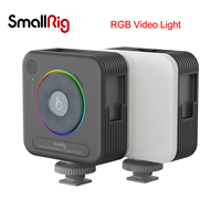 SmallRig Vibe P108 RGB Video Light Portable mini On Camera Fill Light 2700K-6500K for Photography LED Lighting Lamp