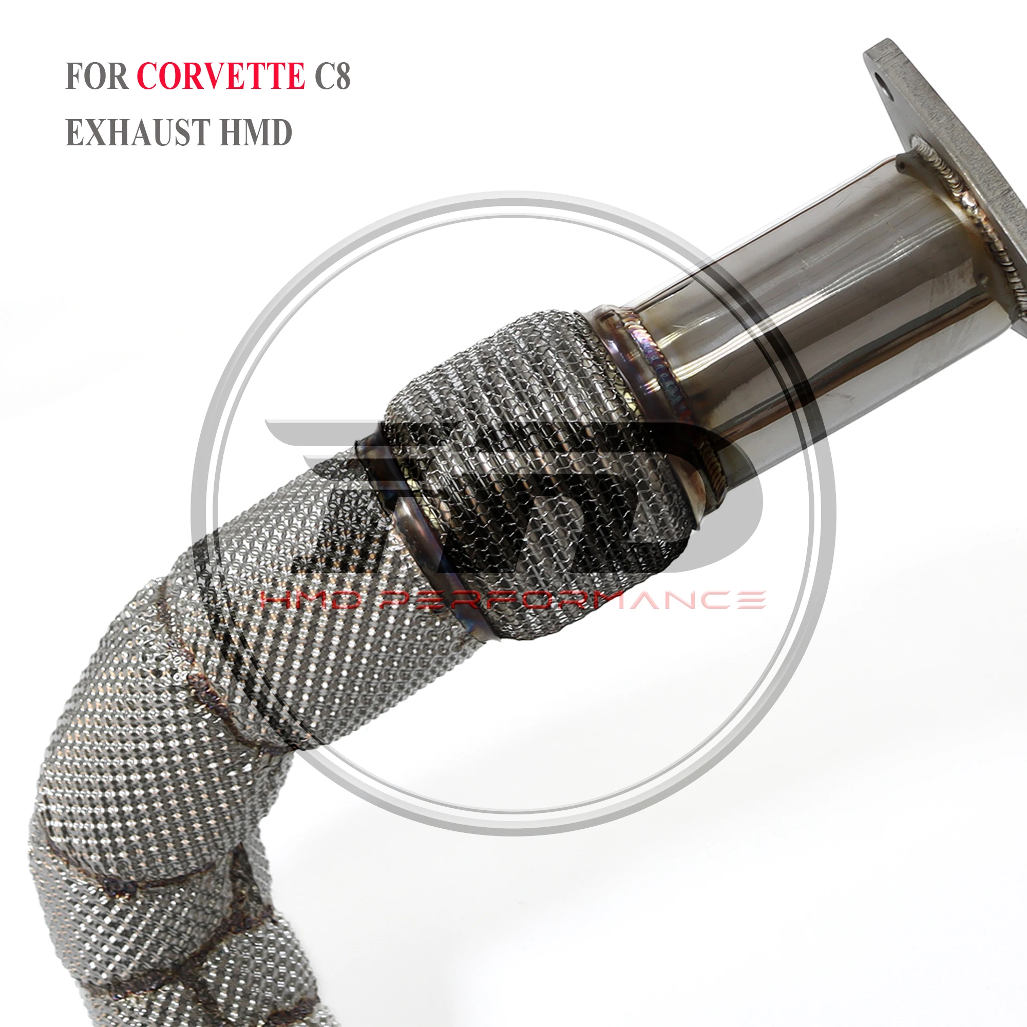 

HMD for Chevrolet Corvette C8 Without Valve Straight Pipe Enhanced Sound Performance Upgrade