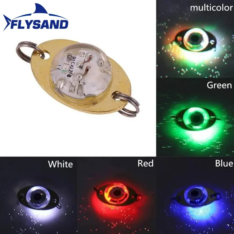 Colorful LED Fishing Lure Underwater Light Road Runner Trap Collector Outdoor Fishing Tool