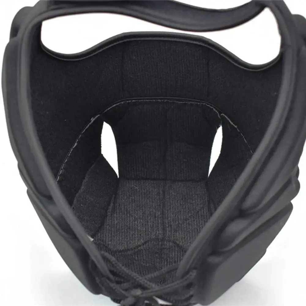 EVA Sponge Padded Football Protect Helmet Breathable Shock Absorption Goalkeeper Helmet Protective Anti-collision