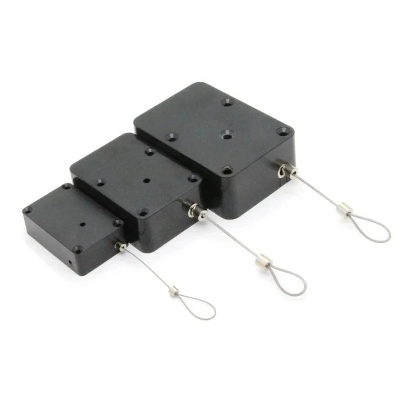 1PCS 2M Automatic Retractable Tool Reel, 3000g Pull Force Stoppable Self-locking Take-up Box