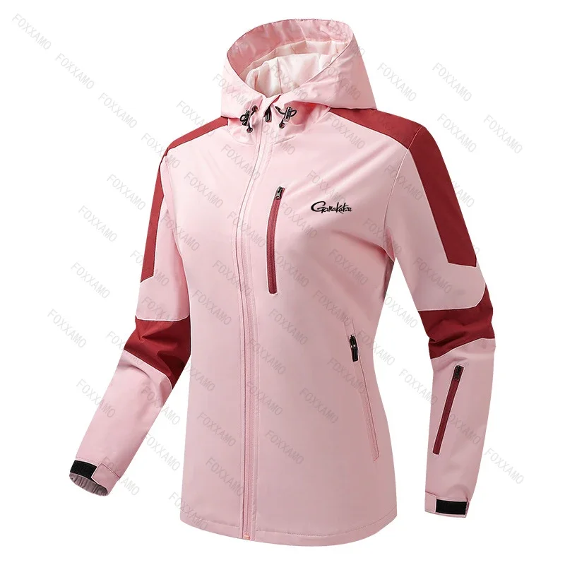 

Gamakatsu Women Men Windbreaker Tactical Jacket Waterproof Outdoor Hooded Coat Sports Military Size S-5XL Climbing Thin Outwear