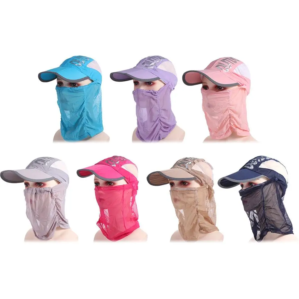 Neck Protection Neck Protection Sun Cap Quick Drying UV Protection Face Shield Cap Removable Windproof Sunshade Hat