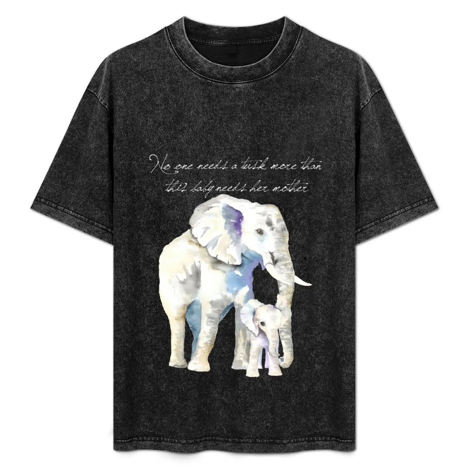 

Protect an Elephant T-Shirt anime shirt sweat aesthetic clothes blanks shirts men