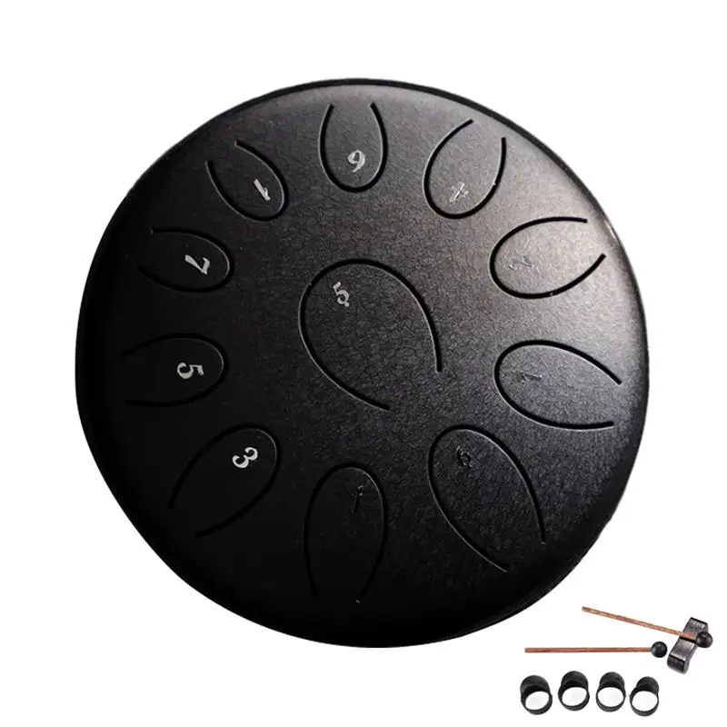 

Rain Drum For Outside 11 Notes Rain Drum Instrument Meditation Drum Handpan Drum Sound Healing Instruments Portable Mini Steel