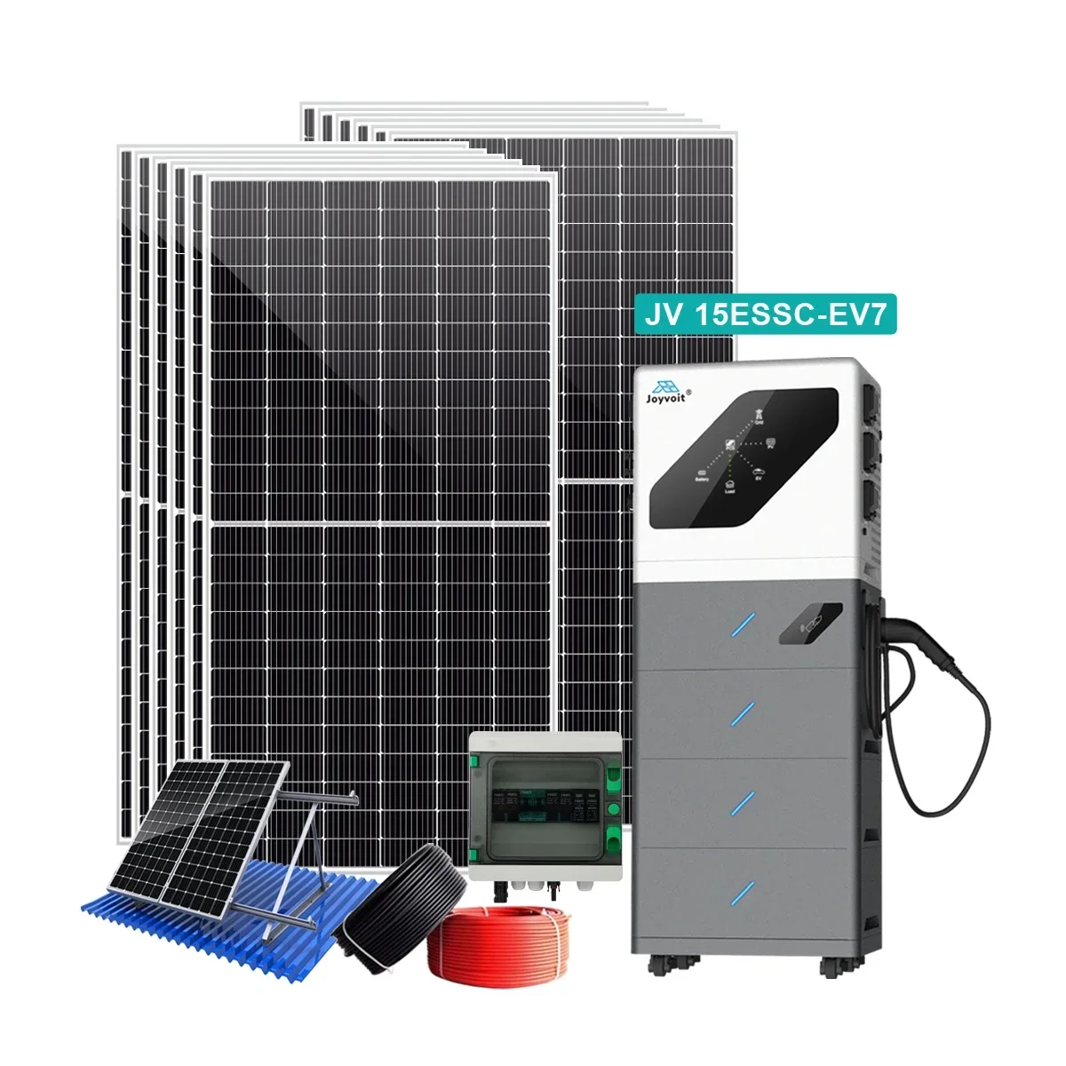 Customized MESS Solution Micro Solar Energy Storage System with EV Charger Optional Mode Modular Design Solar Energy system