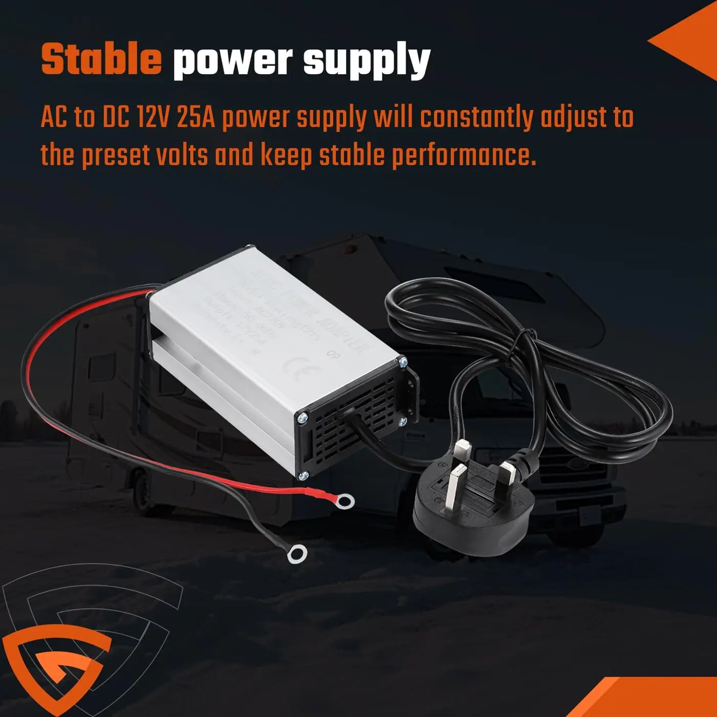 الاتحاد الأوروبي/المملكة المتحدة التوصيل محول طاقة 230 فولت إلى 12 فولت محول لسخان الهواء الديزل ل 5KW 8KW مناسبة للمنافذ الكهربائية المنزلية #5