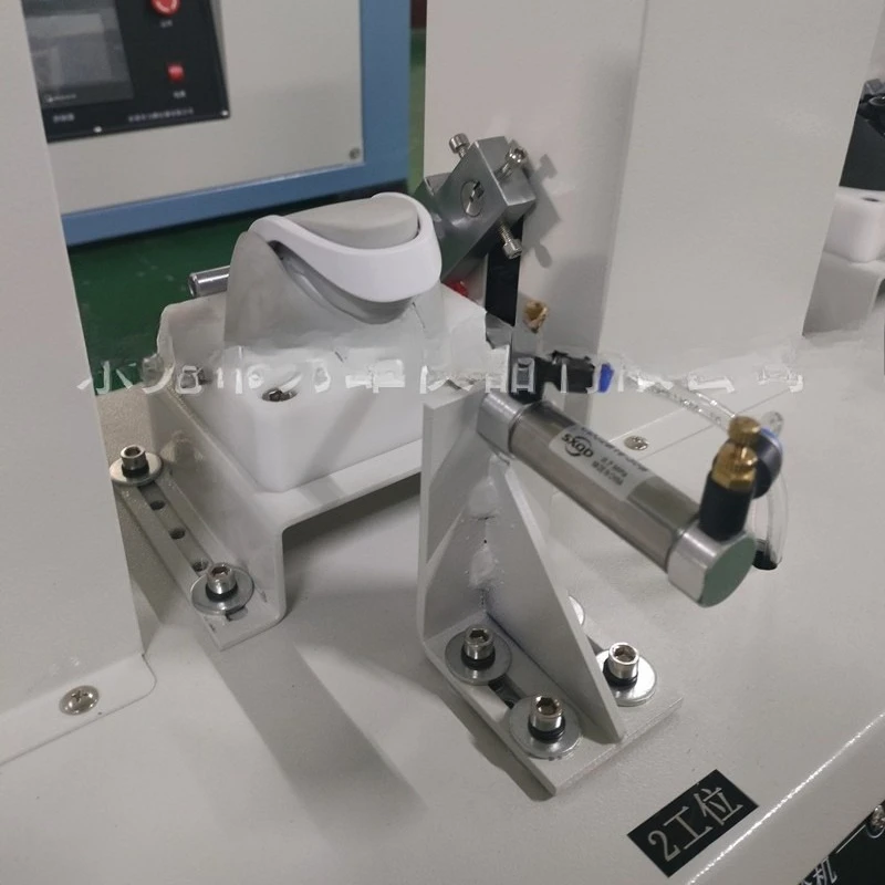 Thermos cup cap opening and closing life testing machine, three-station bottle cap life testing machine