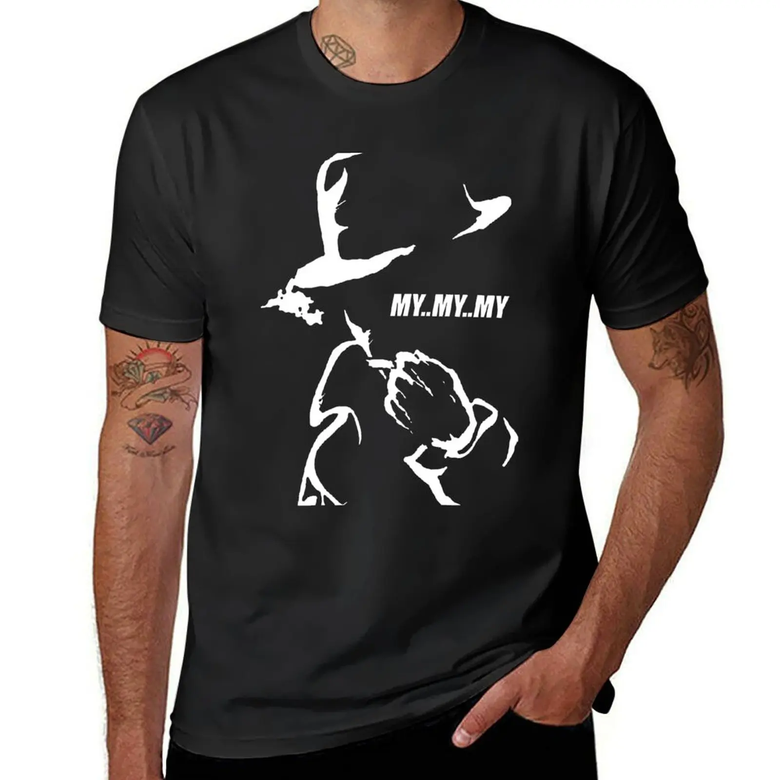 

Joe Kenda My My My T-Shirt graphics Short sleeve tee summer tops kawaii clothes mens funny t shirts