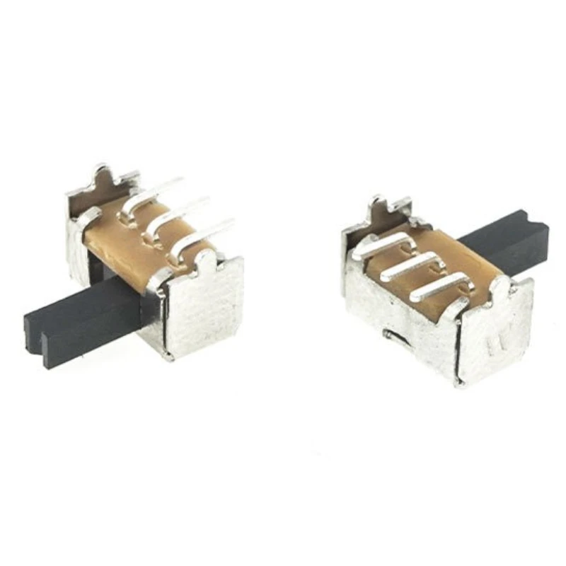 SK12D07 high temperature resistant patch three-leg two-speed braided pull switch