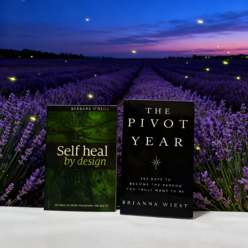 

《The Pivot Year》+《Self Heal by Design》Navigate Your Turning Point: A Practical Guide to Conscious Healing and Intentional Growth