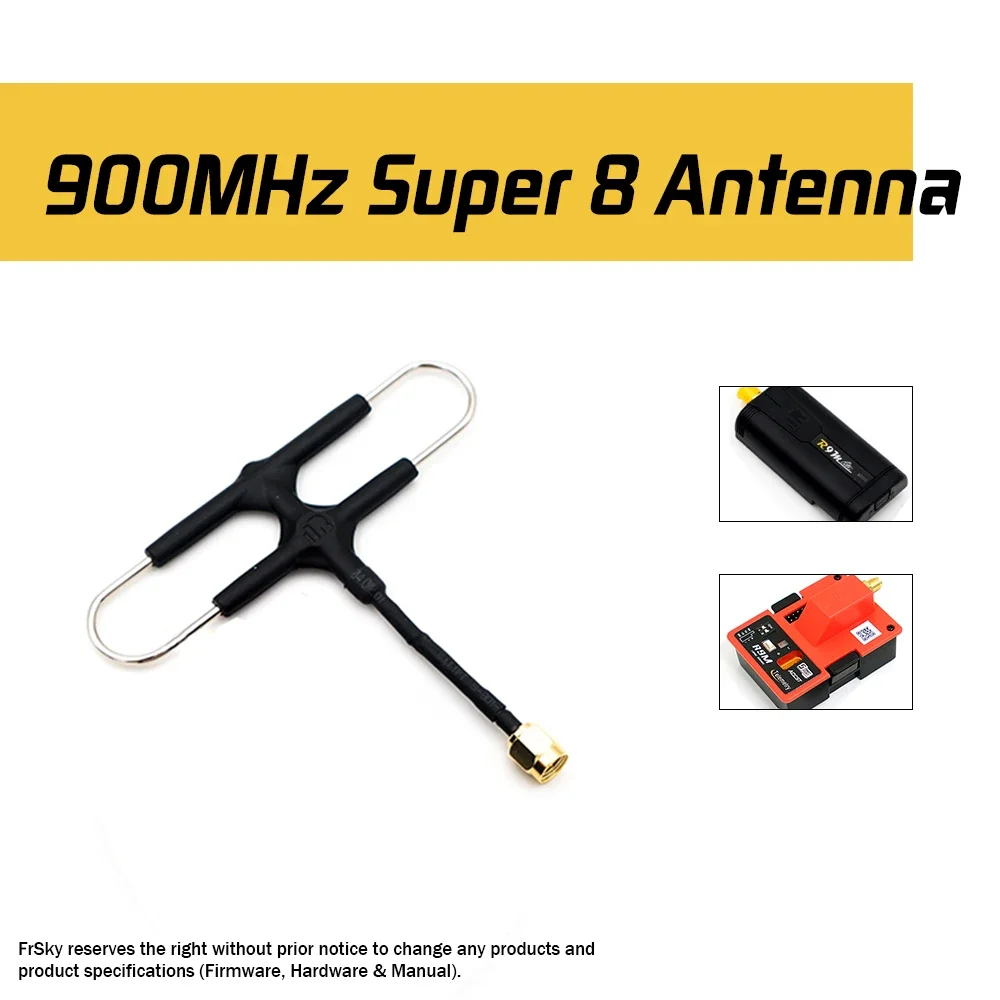 Original Frsky super 8 Antenna for R9M and R9M Lite r9 mini R9 SLIM PLUS r9mm X9D Plus q x7 x10 x10s s12s 900mhz 915 Antenna