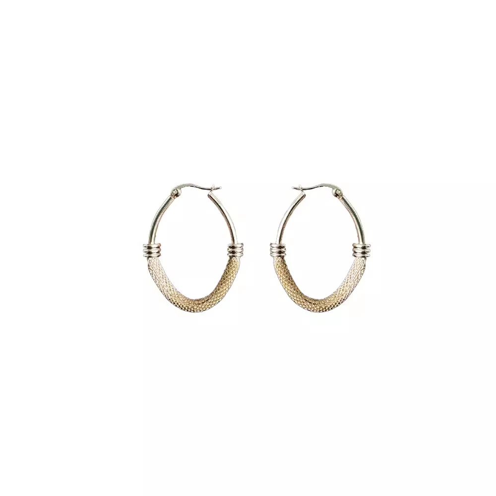 Vintage Exaggerated Hollow out Geometric Heavy Metal Earrings For Women Jewelry Gifts Circle Earrings Party Fashion Accessories