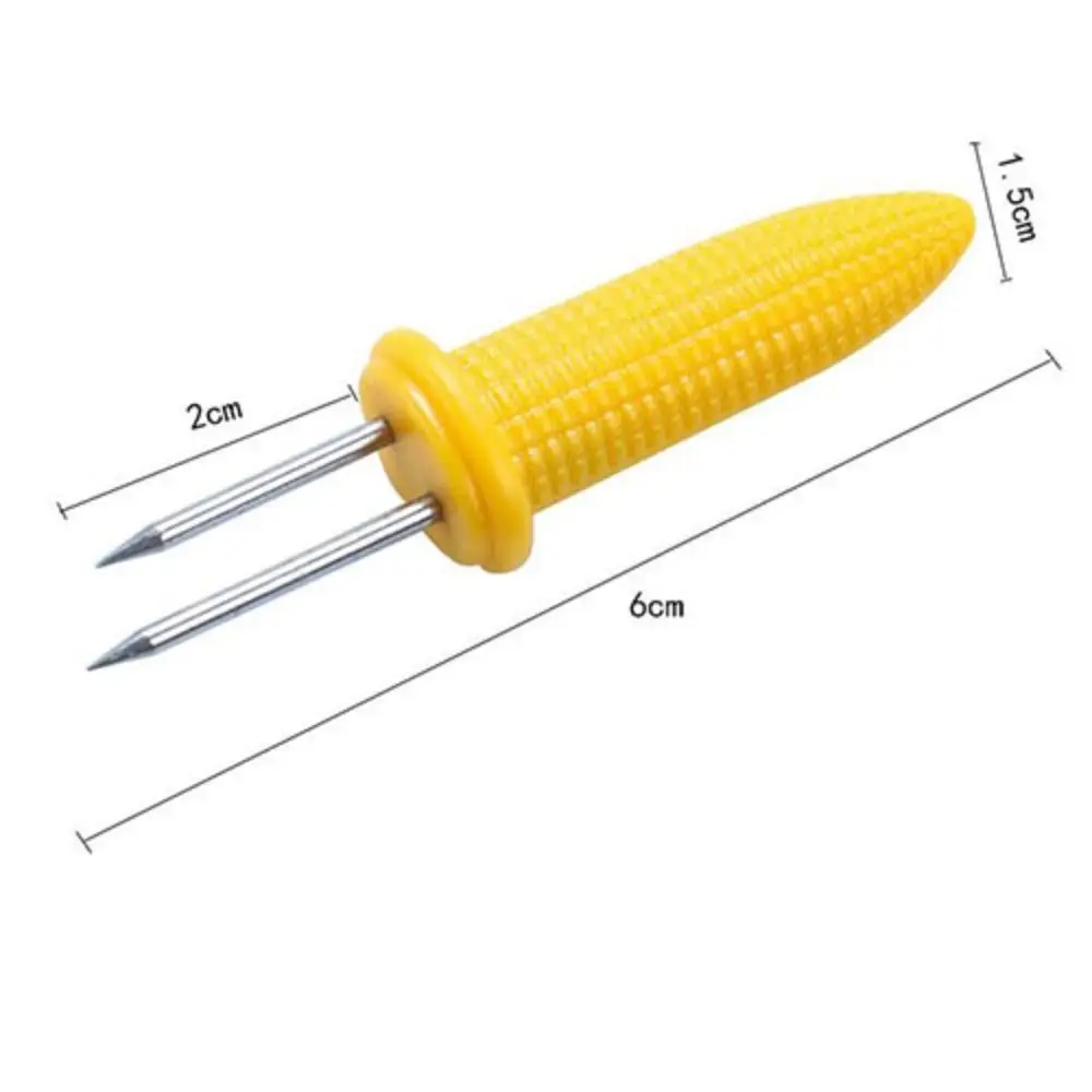 Corn on the Cobs Holders Safe Skewers Needle Prongs Barbecue Parties BBQ UK