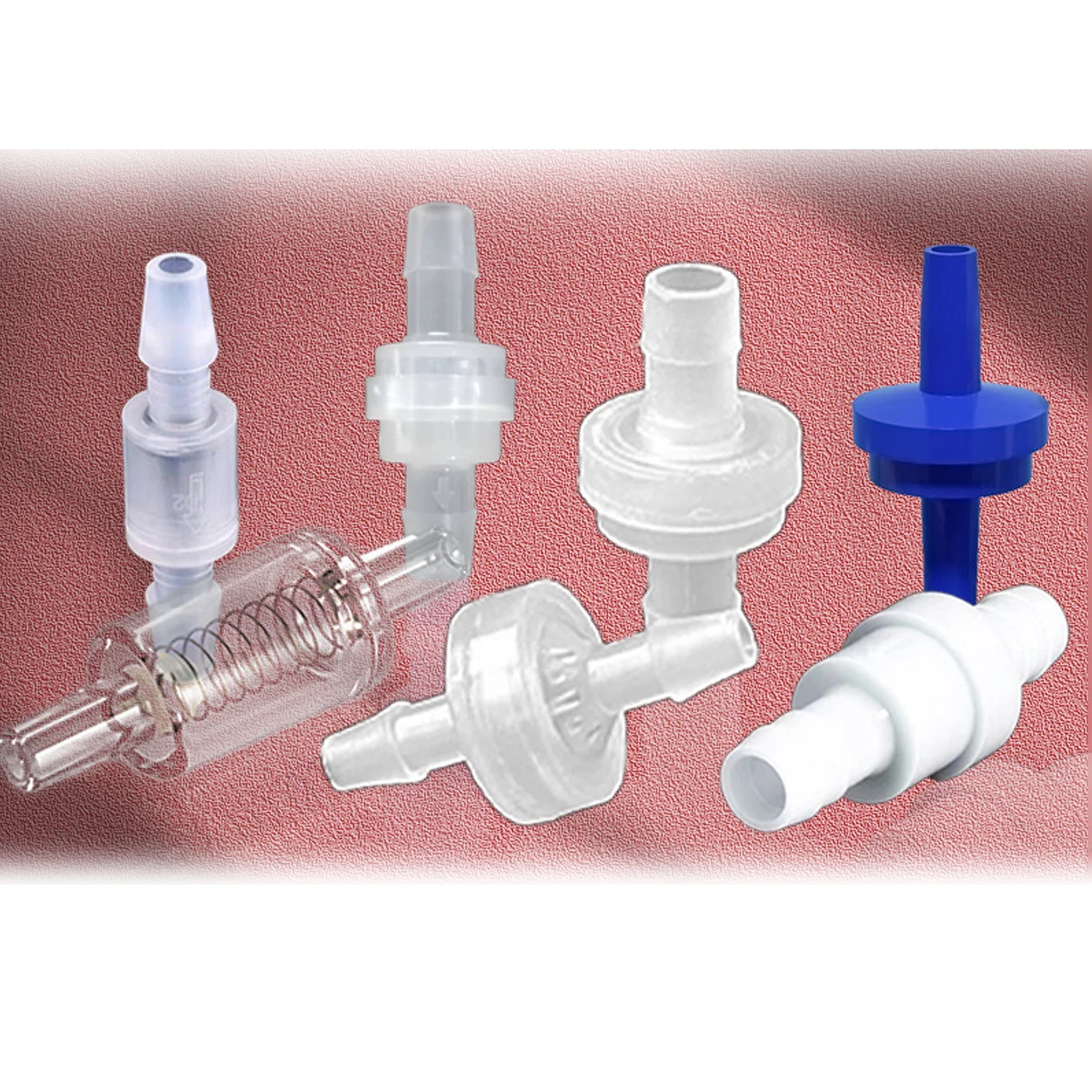 10-100pcs Dia 3/4/5/6/8/10/12mm Equal Plastic Check Valve One-Way Pagoda Inline Non-Return Gas Liquid Water Fluid Stopper