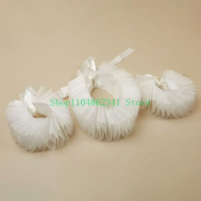 5ASD воротник и манжета набор викторианского костюма на Хэллоуин Косплей Костюми