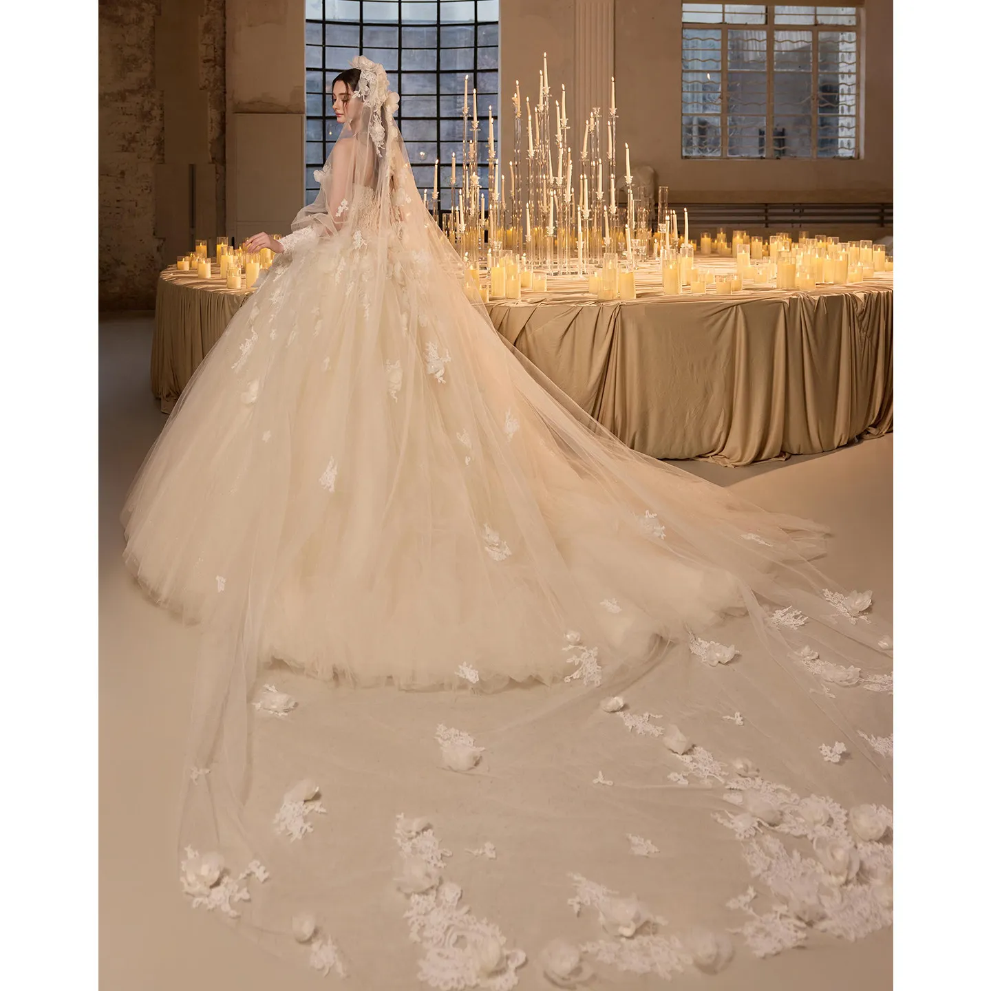 Ruiente Sweet Flower Wedding Dresses Classic Strapless Wedding Ball Gown Formal Bridal Gowns Customized 2026