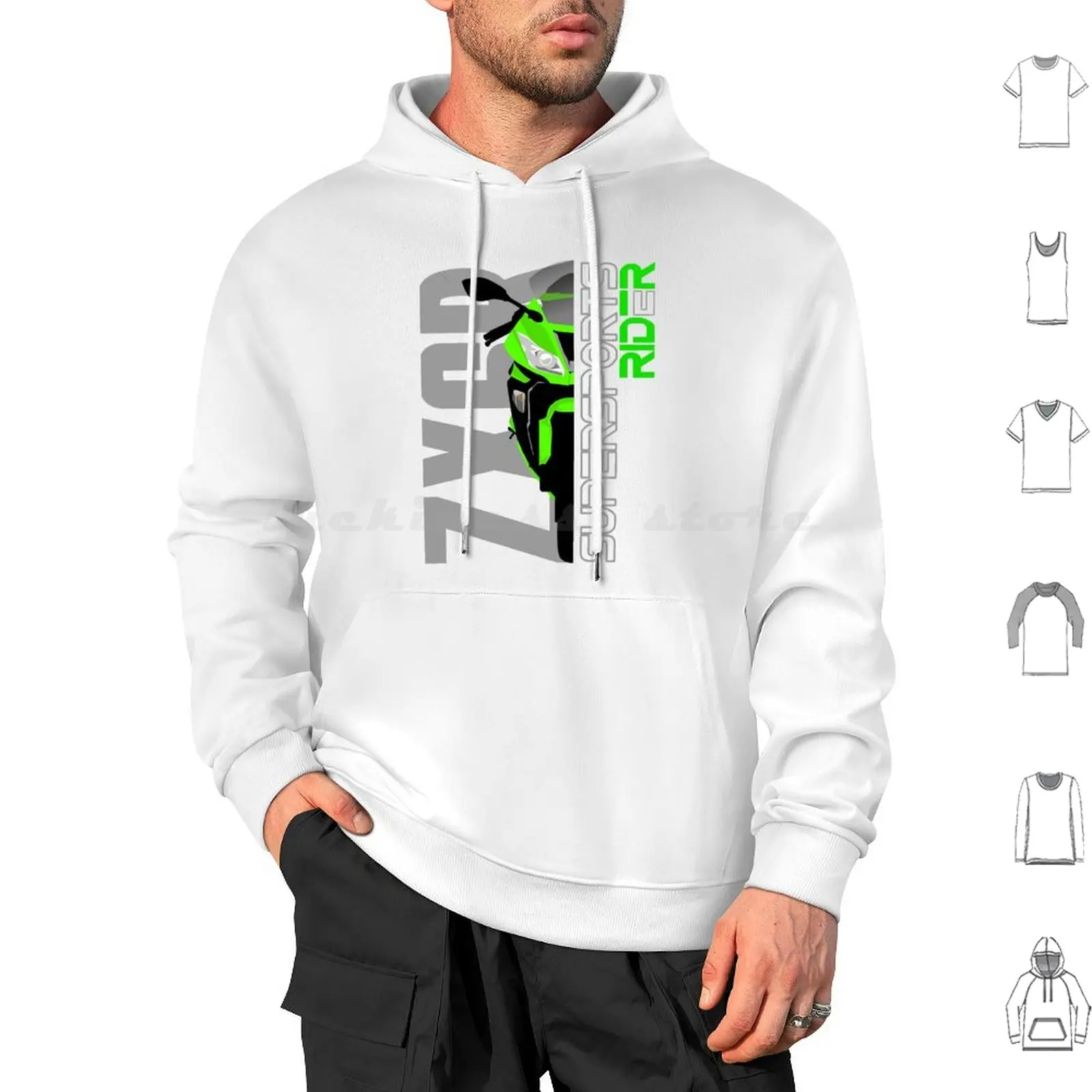 Supersports Manga Longa Hoodies, Zx6r Zx 10r Zx 10r Zx 10r Zx6r 1000sx Zx 6r Corrida Automotive Car Motocross