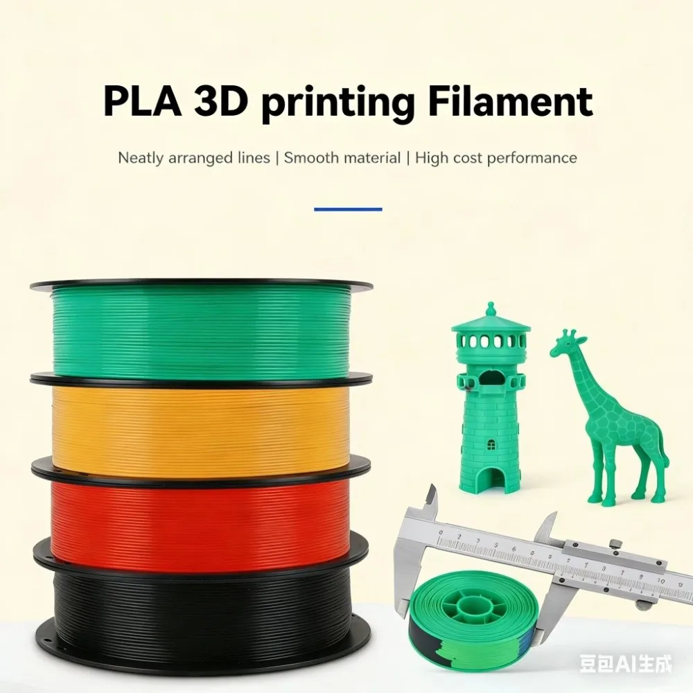 

1.75mm PETG 3D Printer Filament 1KG Spool PLA 3D Printing Material Neatly Wound DIY Crafts Printer Consumables