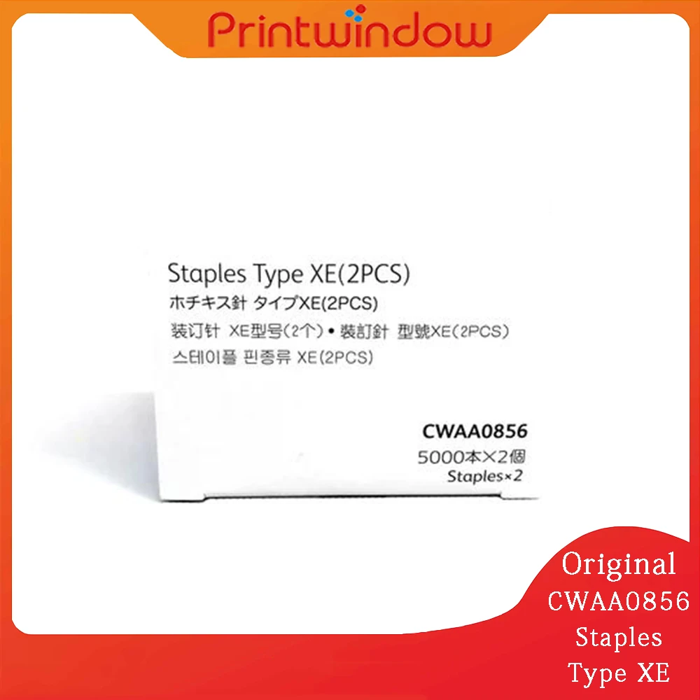 

Original CWAA0856 Staples Type XE for Fuji Xerox FUJIFILM Xerox 1BOX 2PCS 5000*2