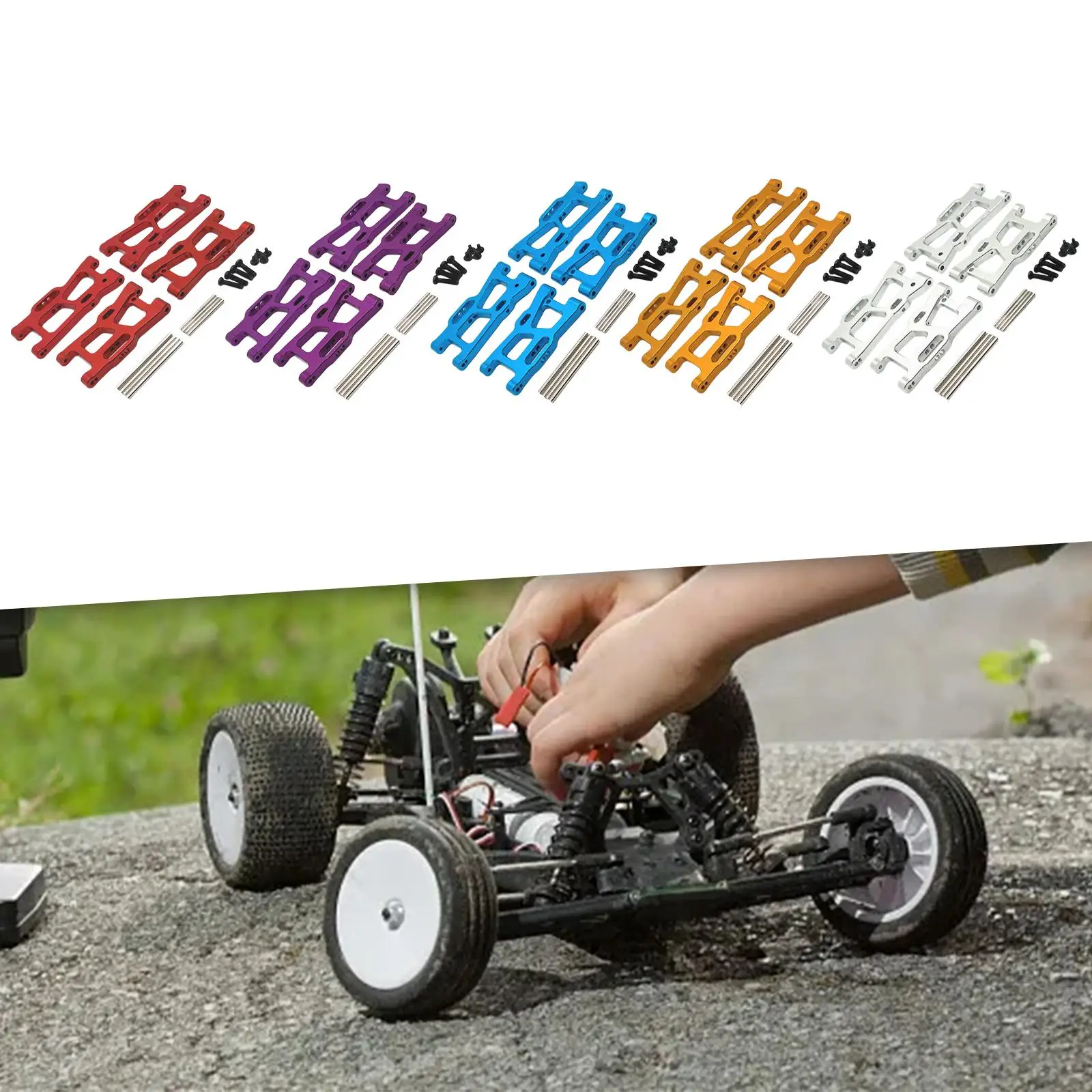 Rc aufhängung sarm ersatzteile für wltoys im maßstab 144010 124017 hobby car