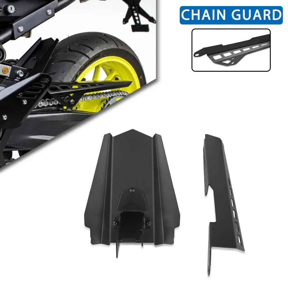 

Motorbike Chain Guard Protector For YAMAHA MT-07 Moto Cage/Tracer FZ-07 XSR 700 XTribute TRACER 700/7 GT/YZF R7 MT07 2013-2021