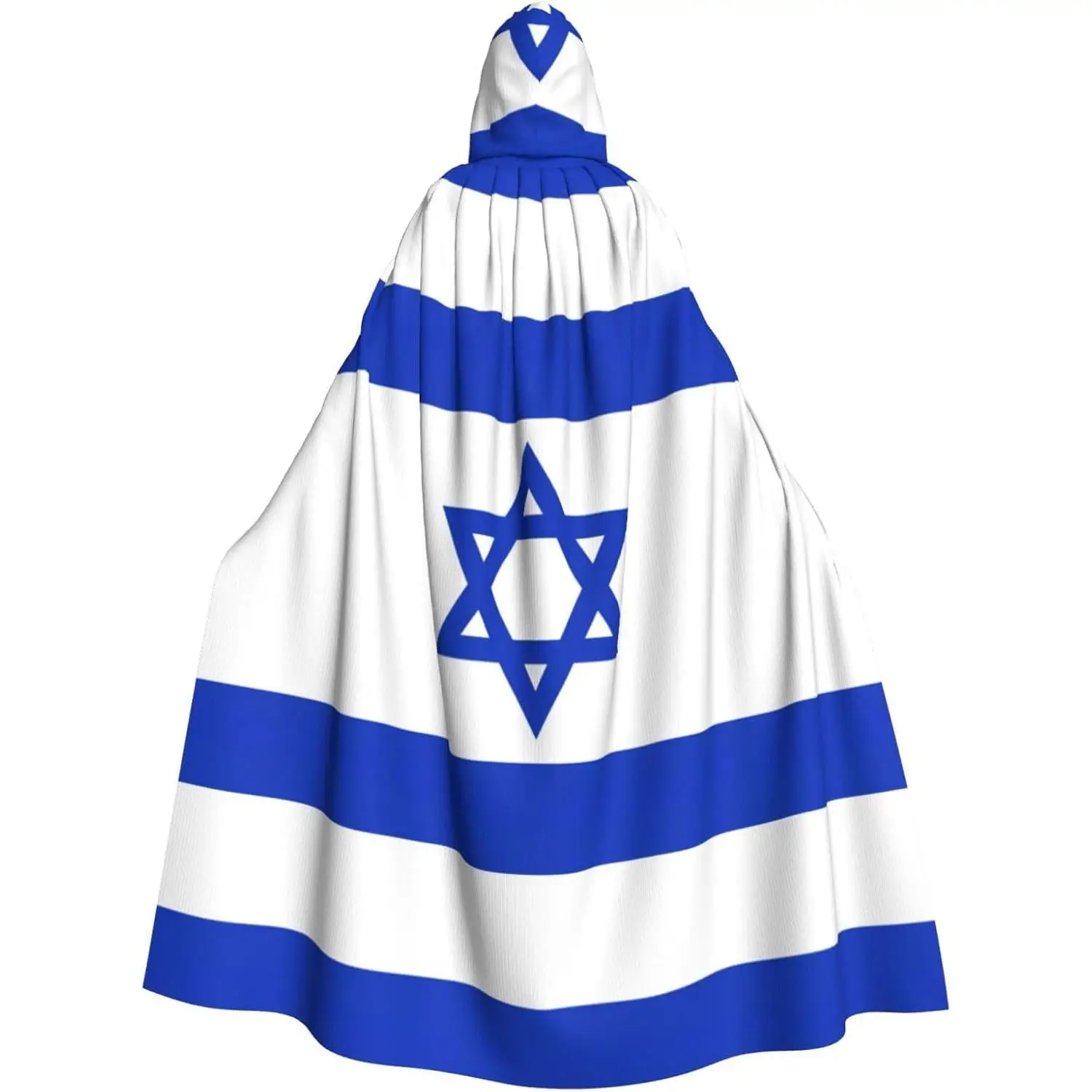 

Flag Print Variety Hooded Cloak For Halloween Carnival Cosplay And Themed Parties Cloak Adult Men Women Christmas Cosplay