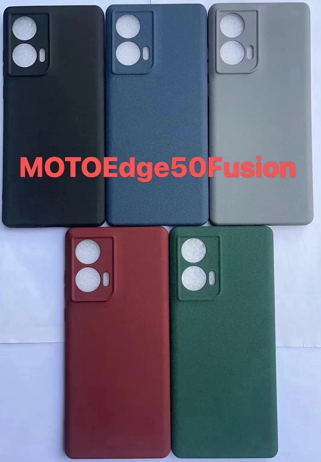 Ultra Thin Sandstone Silicone Case For Motorola Edge 2024 50 X50 Ultra 50 Fusion 40 Pro Soft Matte Frosted Skin Protector Cover