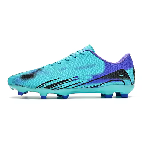 Men&rsquo;s Football Cleats AG Firm Ground Soccer Boots Professional Training Outdoor Sport Sneakers Non Slip
