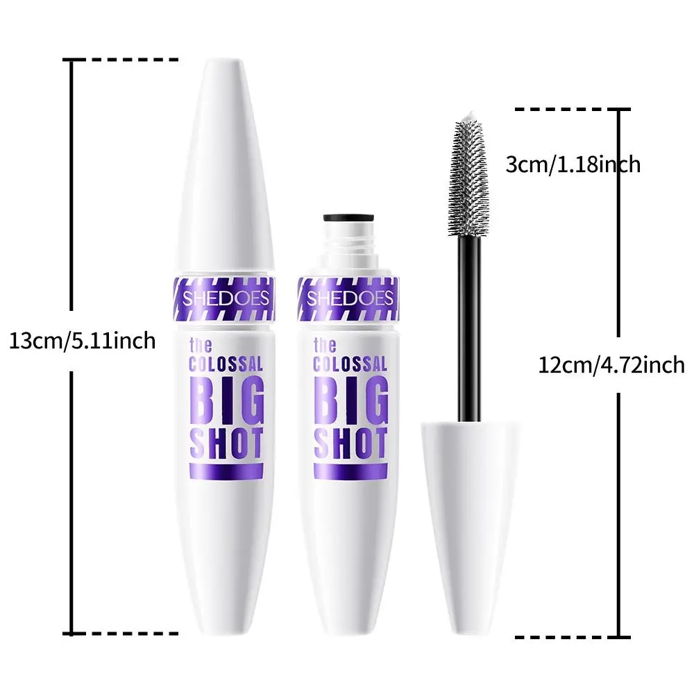 White Mascara Primer Waterproof Anti-Smudge Eyelash Base Cream Thicken Lengthening White Mascara Cosmetic Eye Makeup Tool