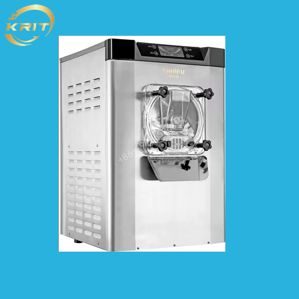 Front Panel Distributing Valve Block YKF VEVOR Hard Gelato Ice Cream Machine Accessories Spare Part With Seal Rings