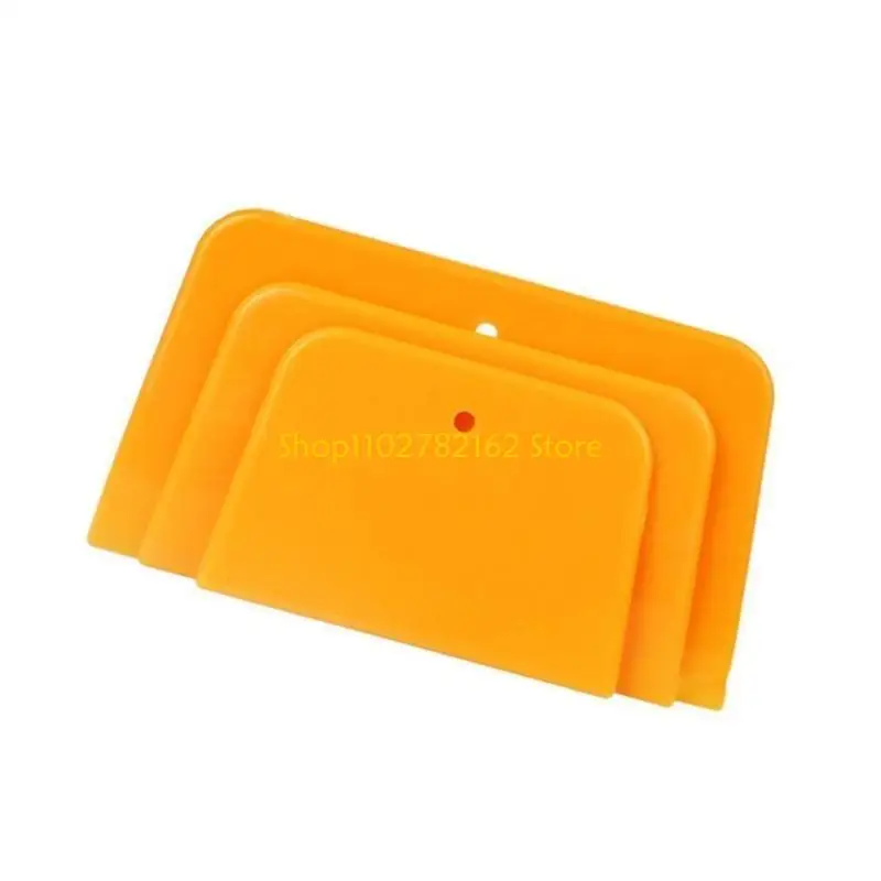 547B Reusable Plastic Spreader Tool Car Body Filler Scraper 4in 5in 6in Maintenance Tool for Automotive Body Applying Filler
