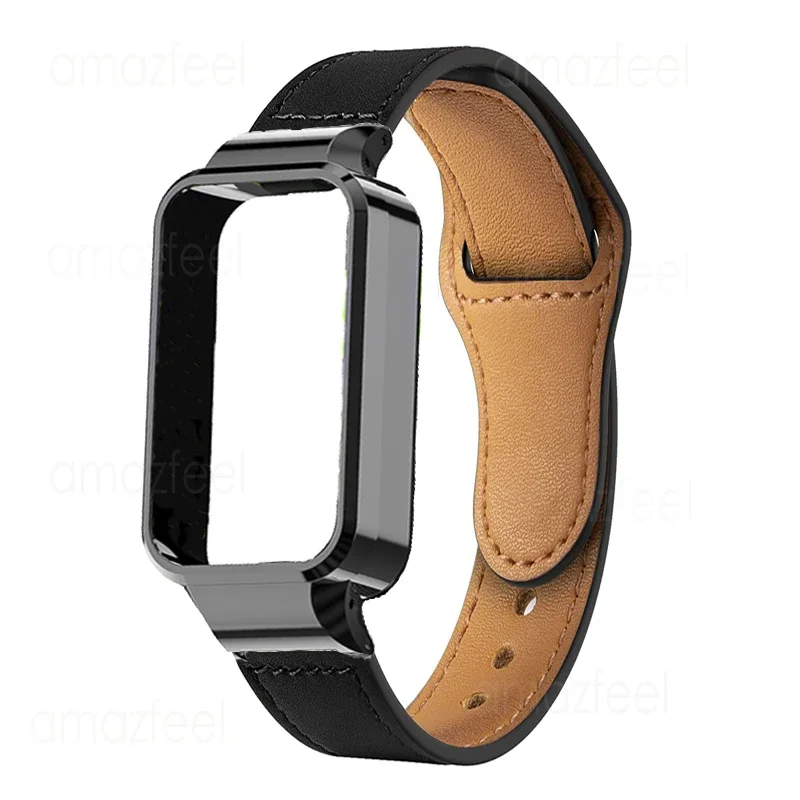 Correa de reloj para Redmi Smart Band 3, funda protectora para Xiaomi Smart Band 9, pulsera activa, cinturón, funda protectora de Metal