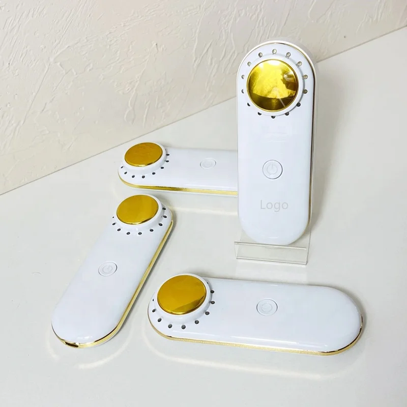 

Household EMS vibration heating phototherapy device anti-aging skin rejuvenation massage micro-current facial toning device