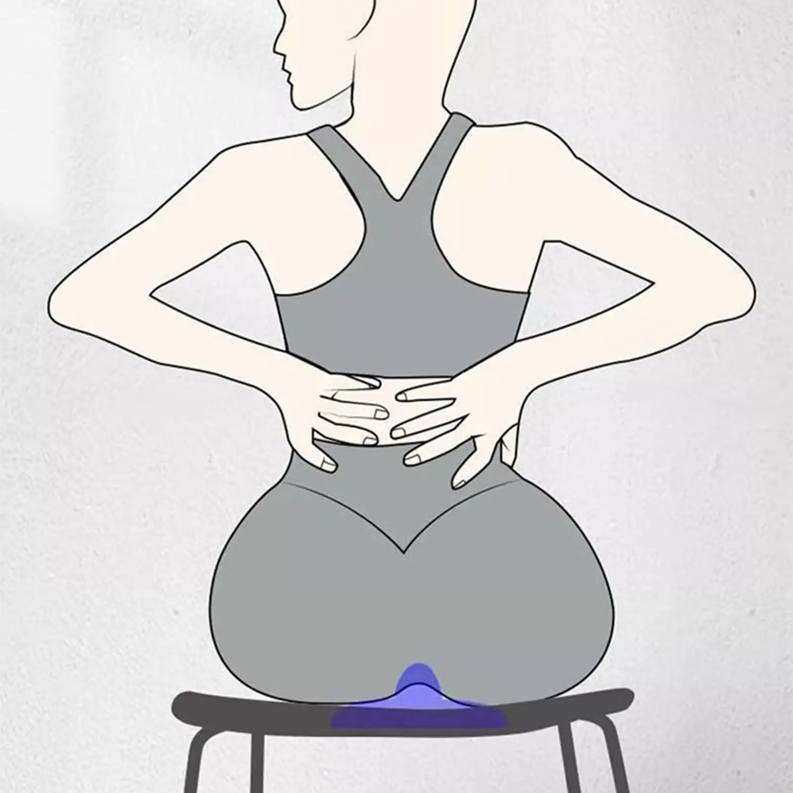 

Pelvic Floor Exercise Massager For Men USB-C Rechargeable Strengthening Men Training Equipment Pelvic Training Device For Home