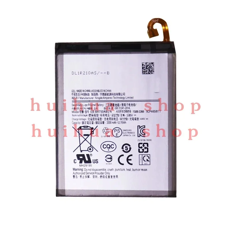 for Flash sales 3300mAh  EB-BA750ABU rechargeable batteries A7 2018 version A730x A750 SM-A730x A10 2019 SM-A750F+free tools z