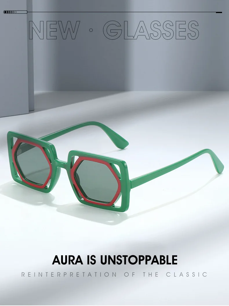 

Sunglasses Men Sunglasses for Women Vintage Hip-hop Punk Style Sunglasses, Suitable for Mountaineering, Tourism, and Beach Use