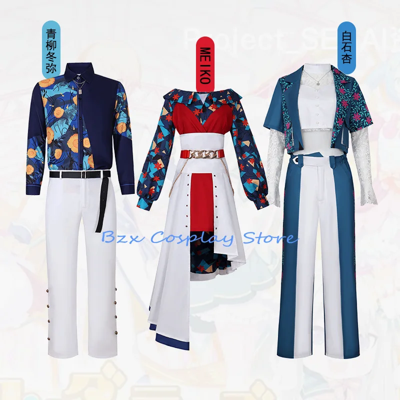 

Anime MEIKO Cosplay Game Project Colorful Stage Costume Akiyama Mizuki Asahina Mafuyu Yoisaki Kanade Ena New Dress for Woman