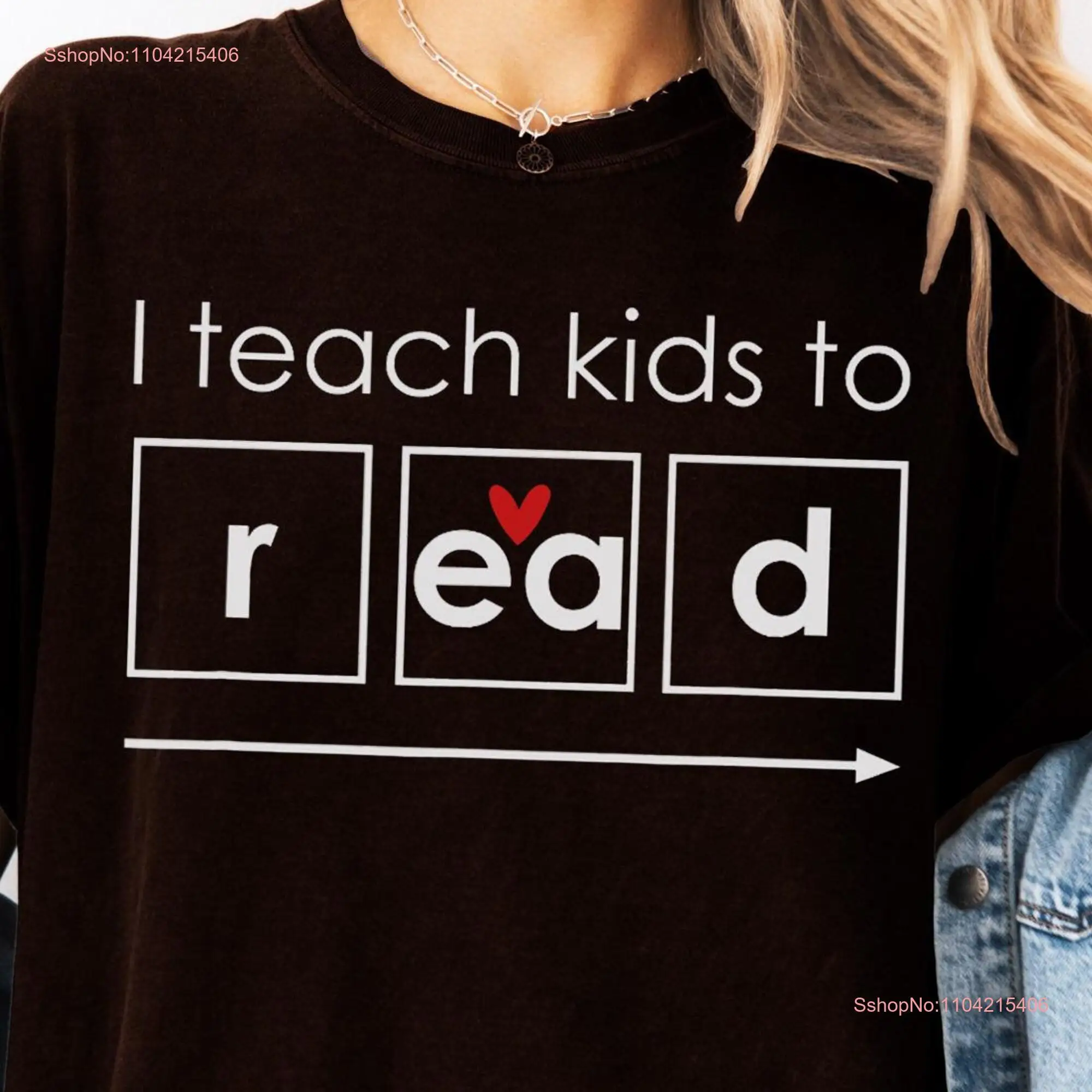 I Teach Kids To Read T Shirt Dyslexia Teacher Therapist Funny for long or short sleeves