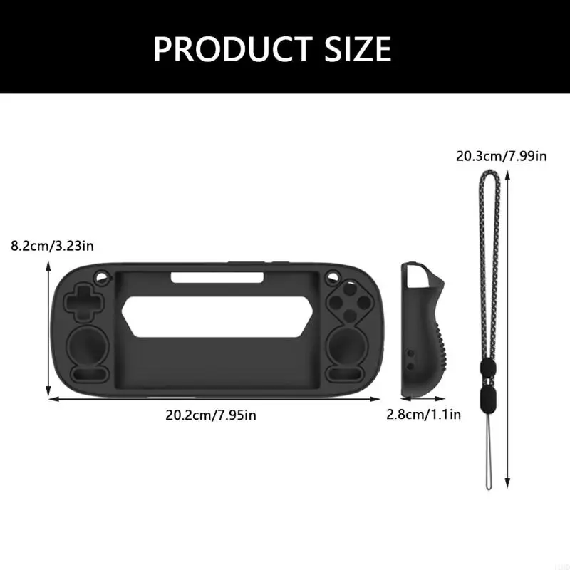 J1HD Gamepad Skin Sleeve Protector Cover for Retroid Pocket 5 Gamepad Dustproof Case