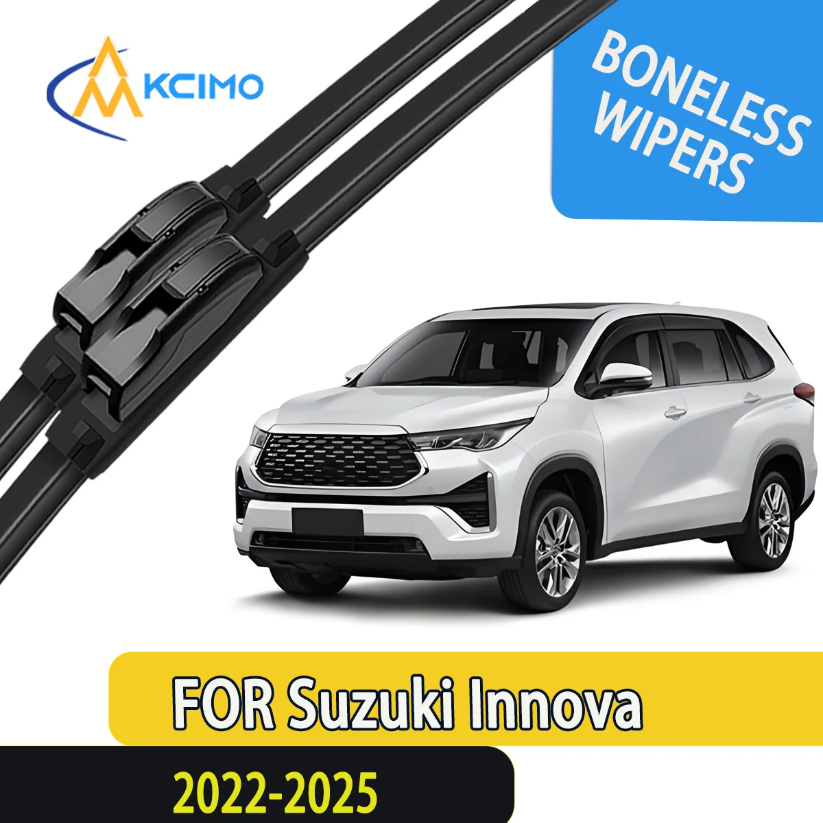 

2pcs Quality Windscreen Silent Black Car Rain Brush Suitable for Suzuki Innova AG10 2022-2025 Toyota Kijang Innova Zenix Brushes