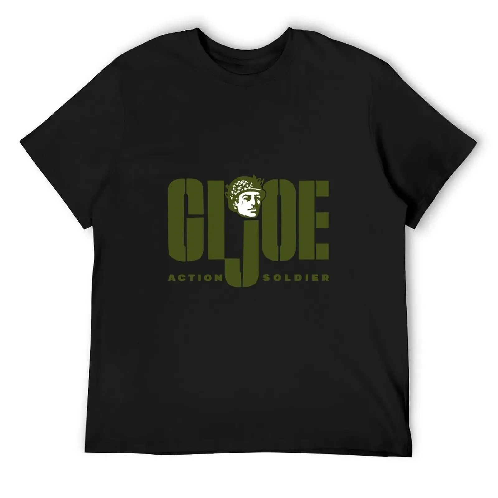 

Gi Joe G.I. Joe Action Soldier Toy Action-figure Fanart Fan art T-Shirt anime tshirt man clothes plain white t shirts men