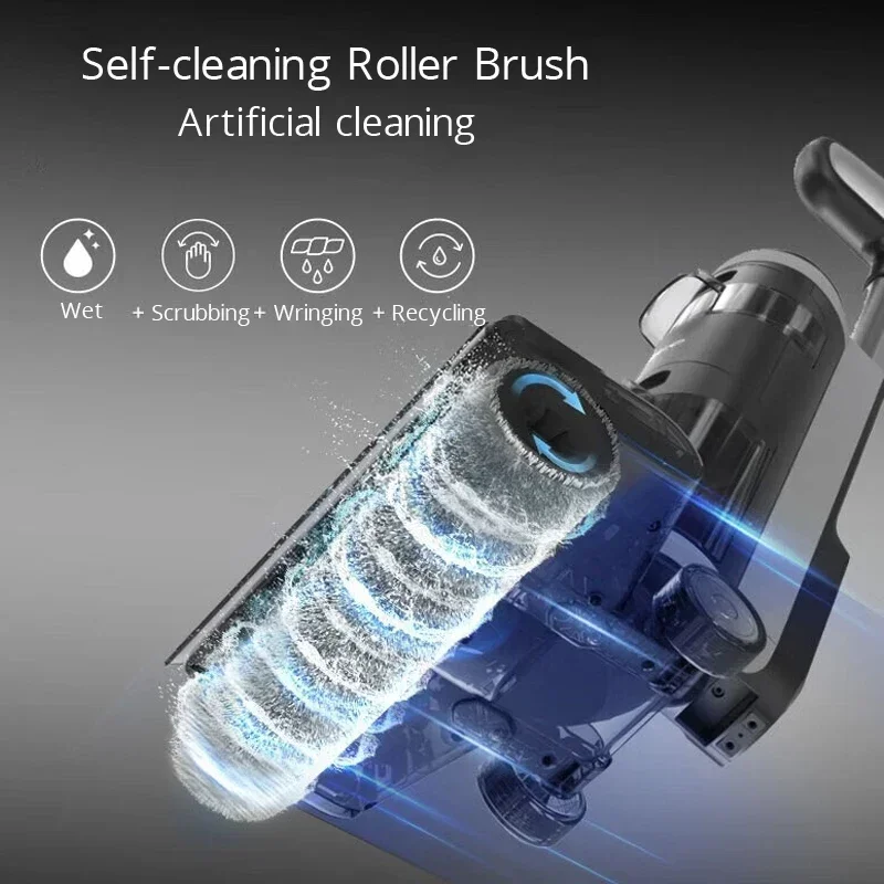 Tineco Fuwan Pro Purificador Casa Vassoura Chao Aspirador Auto Limpeza Maquina Lavar