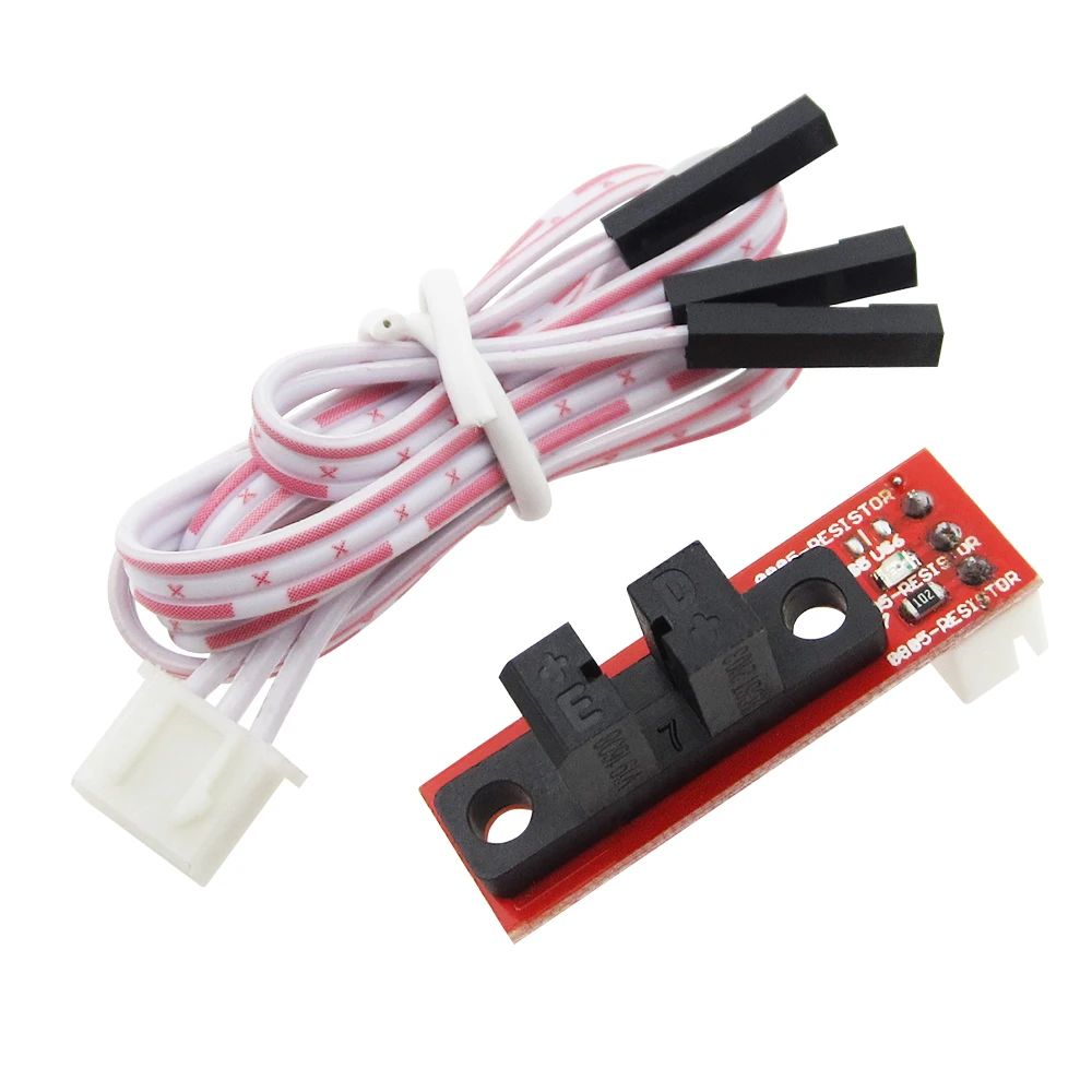 HAILANGNIAO 10pcs/lot 3d printer parts Optical Endstop Light Control Limit Optical Switch for 3D Printers RAMPS 1.4 with cable