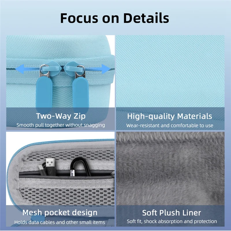 AA60-портативный чемодан с карабином, сумка для хранения для DJI Osmo Pocket 3, чехол для переноски, сумка для корпуса камеры