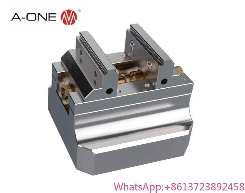 

Precision Steel Double Action Self Centering Small Vise Manual Drive Bench Vise for Small Parts Processing Model 3A-110022