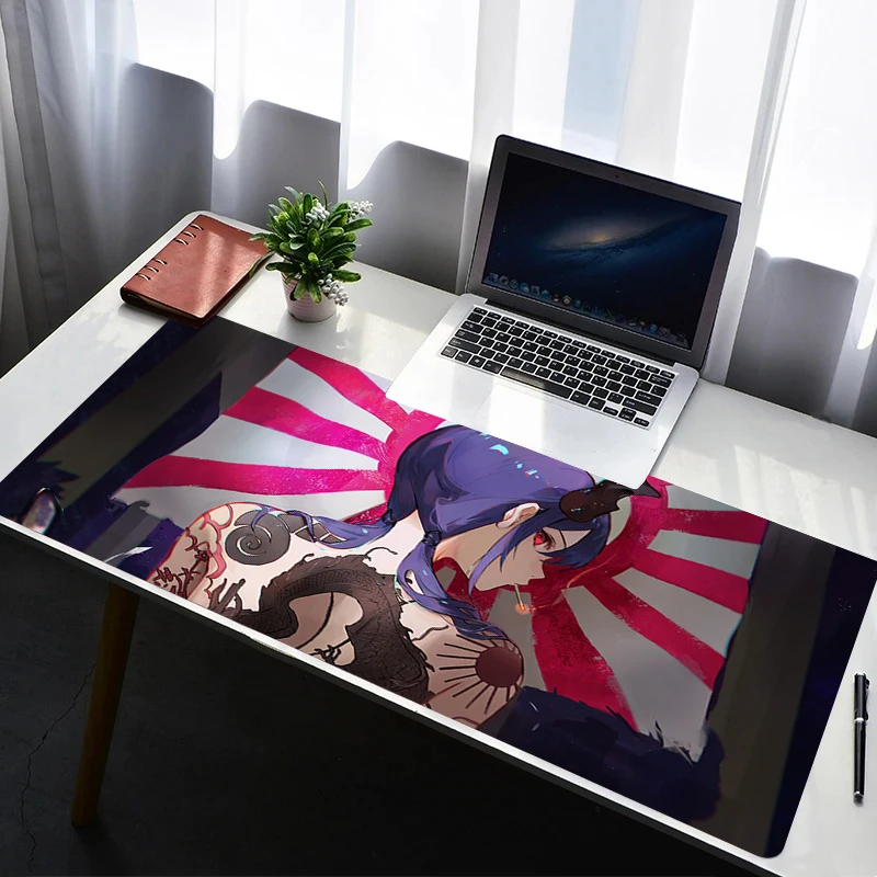

Anime Arknights Chen Mouse Pad Gamer Keyboard Pad Desk Mouse Mat Carpet Rubber Tapis Souris Gaming Notbook PC Exquisite Mousepad