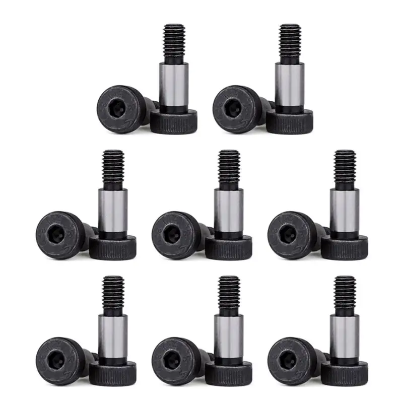 B50C Hex Socket Head Shoulder Bolt Allen Shoulder Screw Spacer Positioning Bolt M5 Alloy Steel Bolt