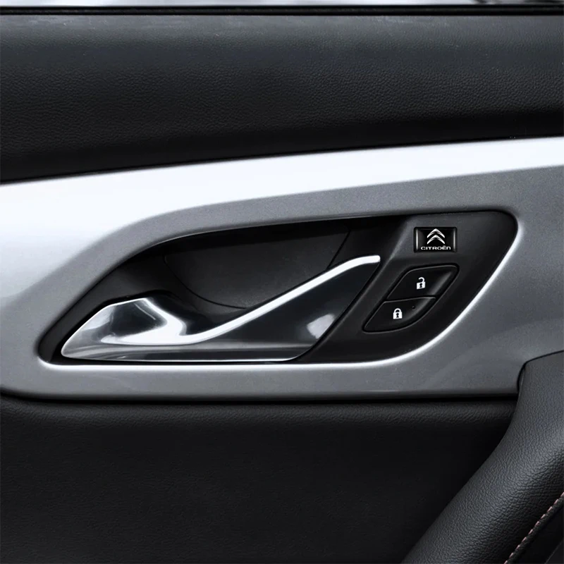10Pcs Fashion Trend  For Citroen C4 C3 C2 C1 C5 DS3 Berlingo Xsara headrest Picasso Jumper Logo Car Stickers Accessories view 5